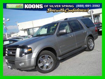 2008 ford expedition limited, 4x4, moonroof, leather! 20 inch wheels! suv