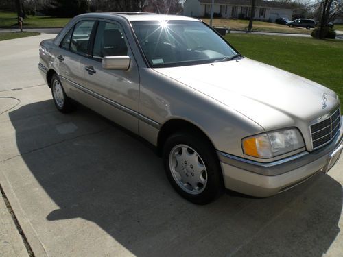 1996 mercedes benz c220 dealer serviced since new! new tires and brakes!