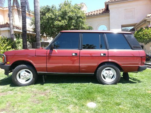 1989 range rover county classic 2nd owner dealer maintained