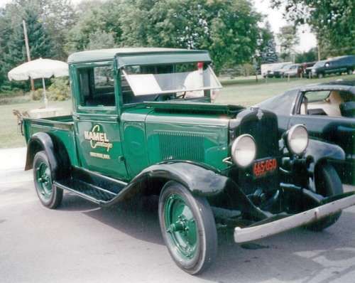 Antique 1931 chevrolet pickup,  stock engine etc., custom paint