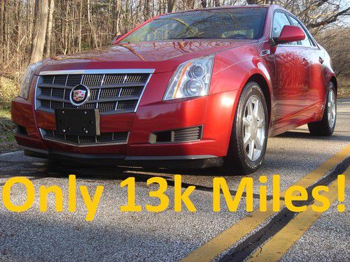 2009 cts4 awd performance 3.6 l ultraview sunroof 13k miles $44,000 msrp