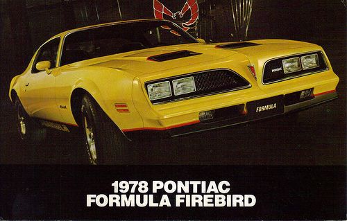 1978 pontiac firebird formula coupe 2-door 5.7l