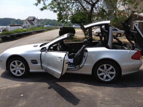 2003 sl 500 panoramic roof; hardtop convertible; clean title