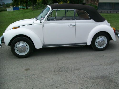 1977 volkswagen convertivble beetle
