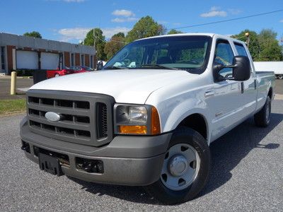 Ford f-250 xl  2wd 6.0l diesel crew cab automatic free autocheck no reserve