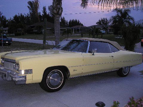 Cadillac 1974 eldorado convetible