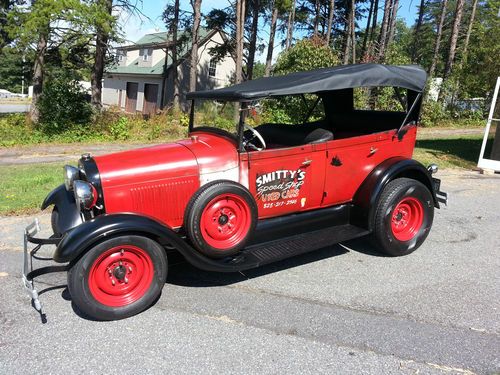 1929 ford model a phaeton nice 50&#039;s hot rod style looks great rat rod v8 lowered