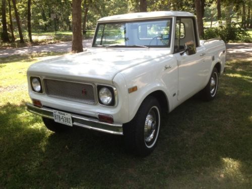 1971 international scout 800 4x4 3 speed 196 with 22,500 actual miles
