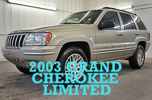 2003 jeep grand cherokee limited fully loaded 4x4 nice clean wow!!!!