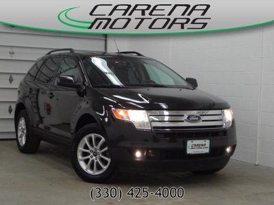 2010 ford used edge sel 4x4 black free carfax excellent condition 10 4wd