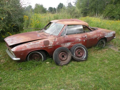 Chevrolet covair parts car with engine