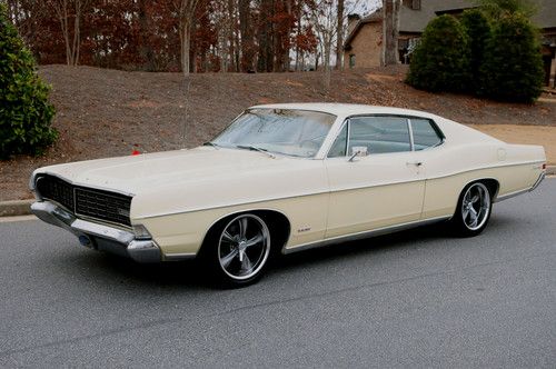 1968 ford galaxie 500 fastback, 390 v8, pro touring, mustang styling, hot rod !