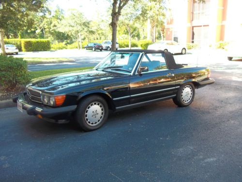 1989 classic mercedes-benz 560sl base convertible roadster **price reduced**