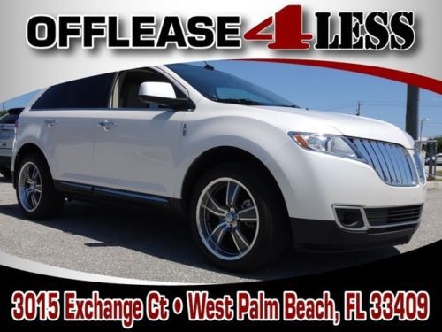 2011 lincoln mkx awd navigation sunroof leather clean carfax