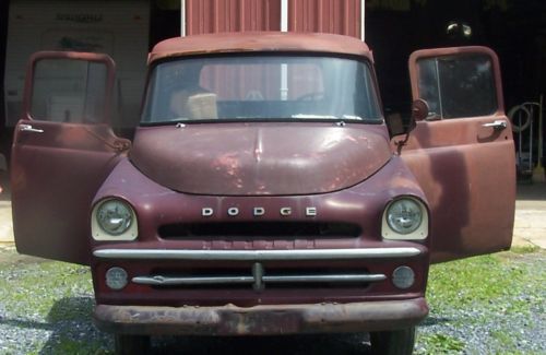 Antique classic 1957 57 dodge 200 pickup truck w/title, runs - with parts truck.