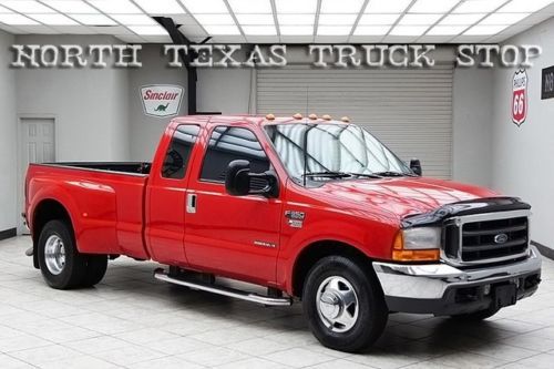 2001 ford f350 diesel 2wd dually 6-speed supercab xlt two wheel drive texas