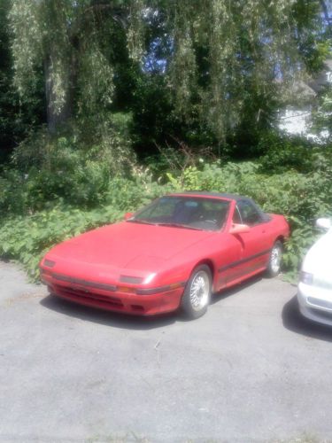 1987 mazda rx7 convertable, rotary engine, 5 speed trans.