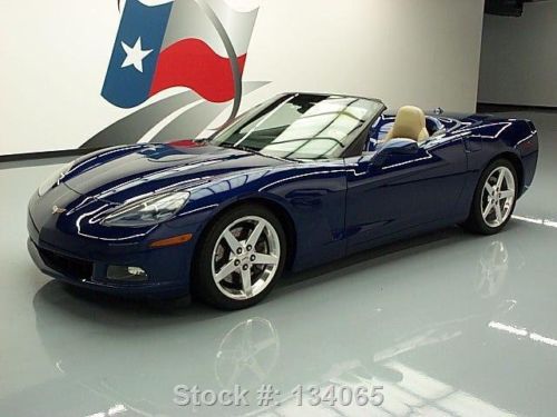 2005 chevy corvette convertible z51 nav hud 54k miles texas direct auto