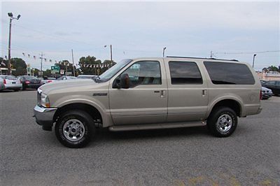 2004 ford excursion diesel 4wd we finance clean car fax  egr valve and cooler