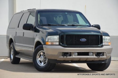 2002 ford excursion limited 7.3l diesel 4x4 clean $699 ship