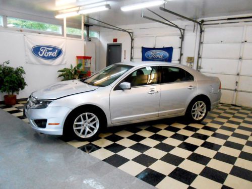 2012 ford fusion leather 40k no reserve salvage rebuildable damaged repairable