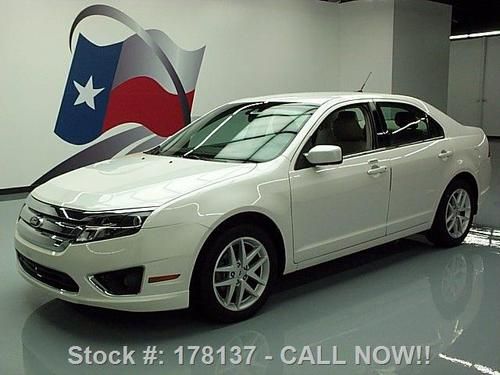 2012 ford fusion sel heated leather cruise control 34k! texas direct auto