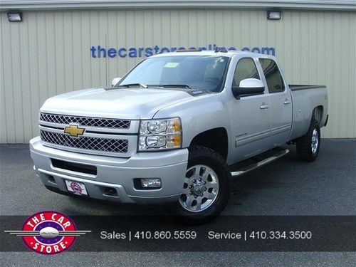 2012 chevrolet 2500hd duramax **one owner!** crew cab lt leather &amp; long box z71!