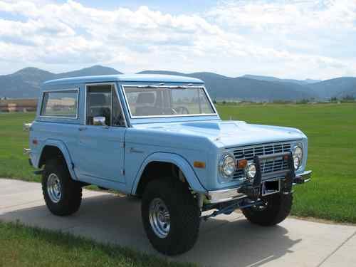 1974 ford bronco ranger 4x4