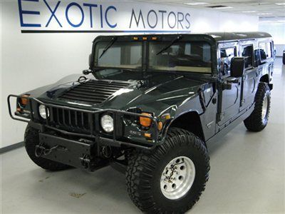1998 hummer h1 wagon 4wd!! turbo diesel tow-hitch winch grill-guard ctis-whls!!