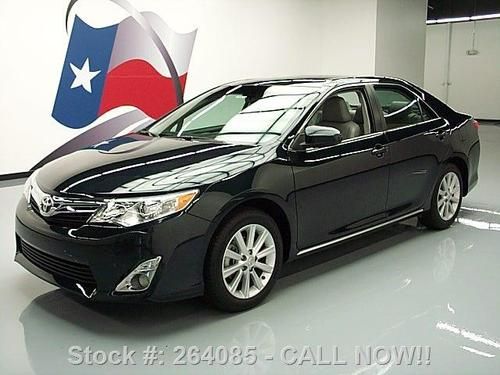 2012 toyota camry xle sunroof htd leather nav rear cam! texas direct auto