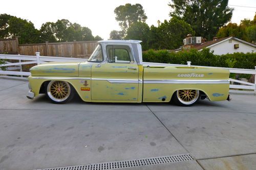 1962 chevy c10 touring , bagged, rat rod, totally restored
