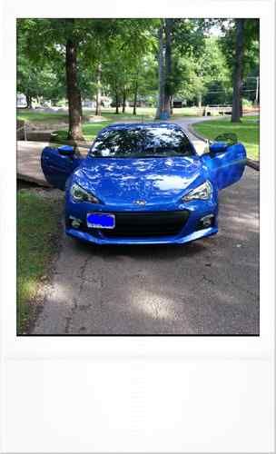 Brz limited pearl blue push button start six speed
