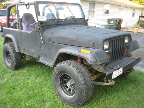 1995 jeep wrangler lifted 33" tires