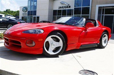 1995 dodge viper rt-10 convertible - well serviced - extreme low mileage
