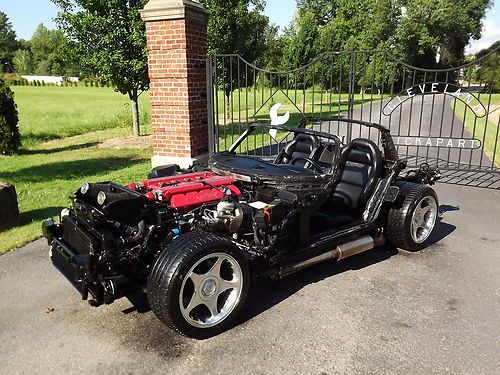 96 viper gts 8.0l engine 12k driving salvage wrecked donor rolling chassis 450hp