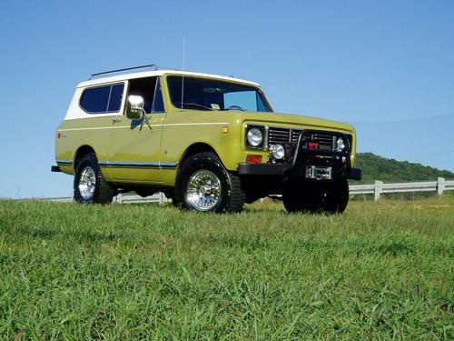 1976 international harvester scout ii.. 4x4.. simply the best .. must see..