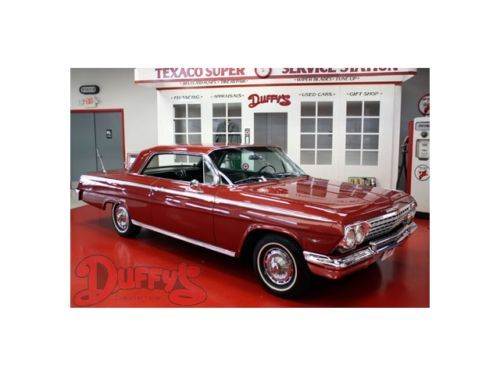 1962 chevrolet impala ss hardtop honduras maroon 283 v8