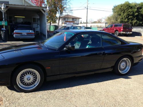 1995 bmw 840ci. black on black, extremely clean, runs and drives properly.
