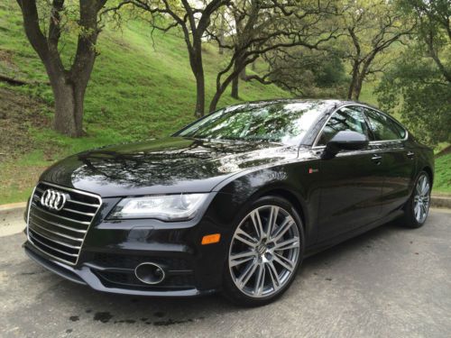 2013 audi a7 quattro with prestige package and certified 6 year warranty
