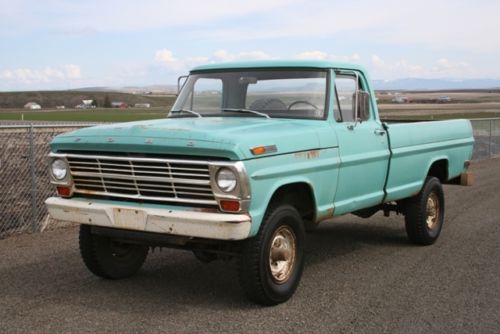 1969 ford f250 4x4, one owner, completely original, 43,122 actual miles.