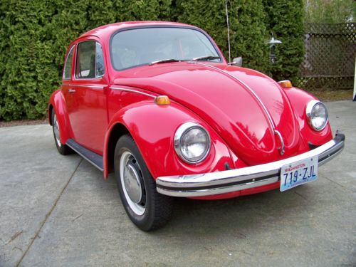 1968 vw bug 1500 4spd, 2nd owners since 1975, clean nice driver, great condition