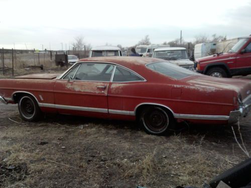 67 ford galaxie 500 fastback 390 project car
