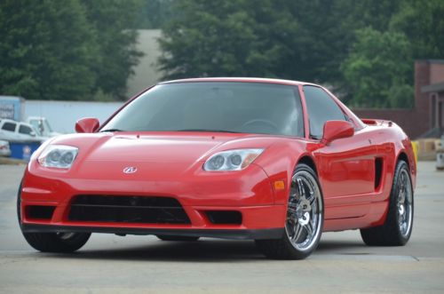 2005 acura nsx 21k miles red  one owner t-tops bose hre wheels best in the world
