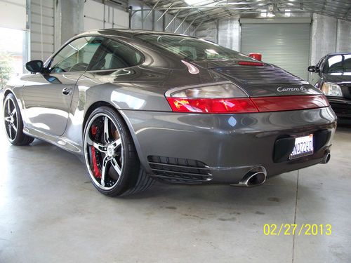 2002 porsche 911 carrera 4s coupe  3.6l-triptronic-widebody  3 piece 20" wheels