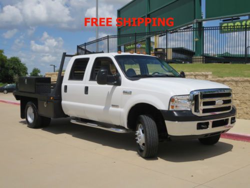 2006 ford texas own f-350 4x4 flat bed fully service  free shipping