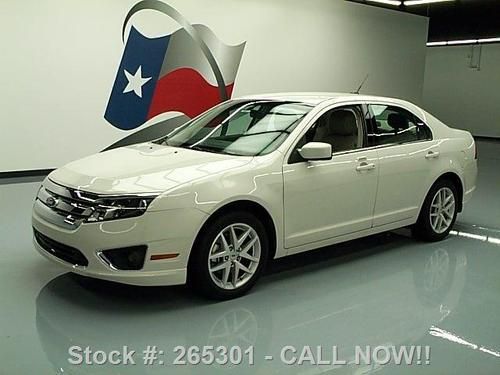 2012 ford fusion sel htd leather alloy wheels 29k miles texas direct auto