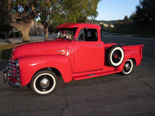 1953 chevrolet 3100 5 window truck fully restored!!