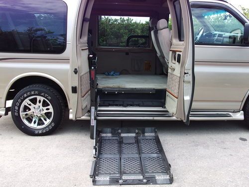 2003 chevrolet hi top centurion custom van with wheelchair lift