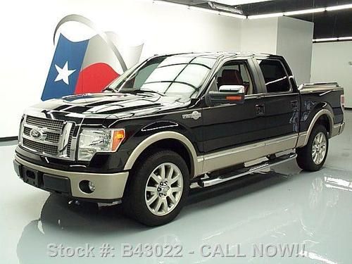 2009 ford f-150 king ranch climate leather 20's 39k mi texas direct auto