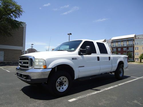 2002 ford f250 xlt 7.3 diesel 4x4 auto. runs excellent! look!